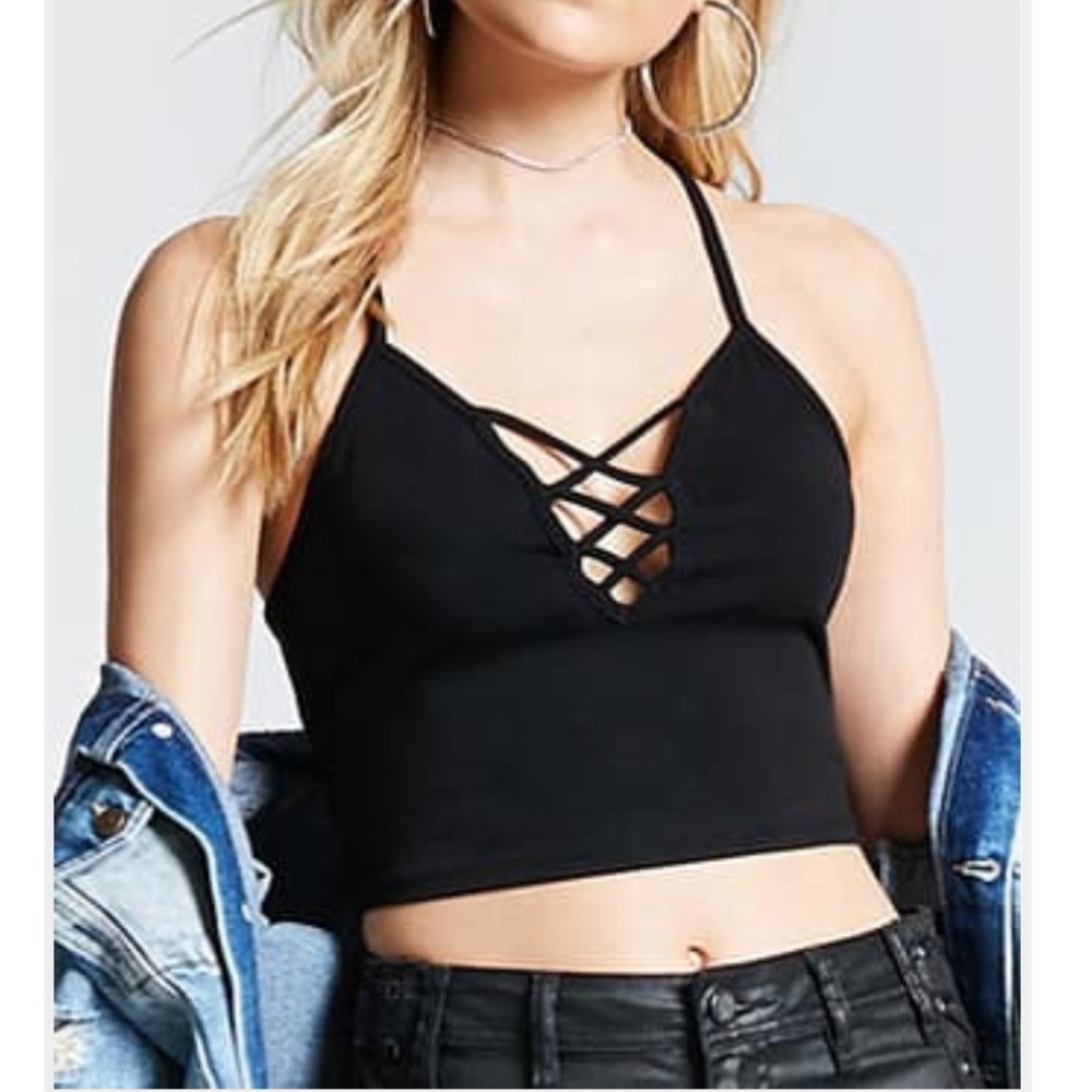 ❤️F21 CROP CAMI❤️